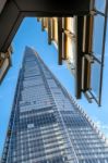 View Of The Shard Stock Photo