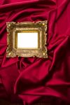 Gold Picture Frame Stock Photo