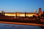 Hieronymites Monastery In Lisbon (sunset) Stock Photo