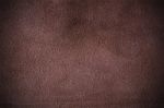 Brown Nubuck Leather Texture Stock Photo