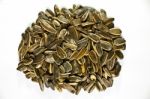 Sunflower Seeds Isolated On White Background Stock Photo