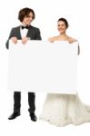 Advertise Here For All Your Wedding Needs Stock Photo