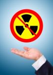 Caring For Radioactive Usage Stock Photo