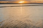 Pristine Beach At Wellington Point, Brisbane Stock Photo