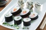 Japanese Sushi Stock Photo