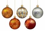 Christmas Ornaments Stock Photo