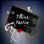 Think Positive Stock Photo