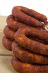 Portuguese Chorizo Stock Photo