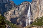 Yosemite Waterfall Stock Photo