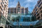 View Of Minster Court In London Stock Photo