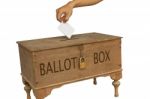 Ballot Box Stock Photo