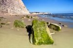 Beautiful Algarve Beach Stock Photo