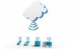 Cloud Computing Concept Stock Photo