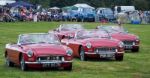 Red Arrows Pilots Entertaining The Crowds At Biggin Hill Stock Photo