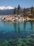 Landscape Of Lake Tahoe Stock Photo