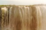 Victoria Falls In Zimbabwe Stock Photo