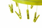 Colorful Clip  Hanger Stock Photo