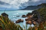 Punakaiki Coastline Stock Photo