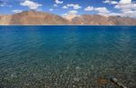 Pangong Lake Stock Photo