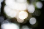 Bokeh On Natural Background Stock Photo