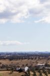 Alentejo Landscape Stock Photo