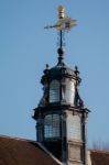 Close-up Of A Weathervane On The Roof Of Lambeth Palace Stock Photo