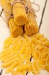 Bunch Of Italian Pasta Type Stock Photo