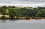 Totnes, Devov/uk - July 29 : Pirates On The River Dart Near Totn Stock Photo