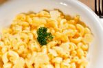 Mac And Cheese Stock Photo