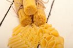 Bunch Of Italian Pasta Type Stock Photo