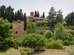 Granada, Andalucia/spain - May 7 : View From The Alhambra Palace Stock Photo