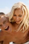 Caucasian Young Couples Stock Photo