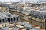 Traditional Buildings In Paris Stock Photo