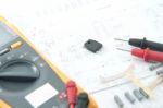 Multimeter Stock Photo