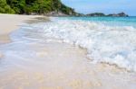 Beach And Waves At Similan National Park In Thailand Stock Photo