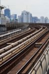 Electric Train Stock Photo