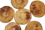 Wood Slices Stock Photo