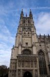 View Of Canterbury Cathedral Stock Photo