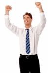 Successful Young Businessman Stock Photo