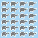 Elephants Background1 Stock Photo