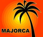 Majorca Holiday Indicates Go On Leave And Heat Stock Photo