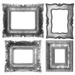 Picture Frames Stock Photo