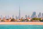 Dubai Skyline Stock Photo