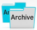 Files Archive Shows Library Storage And Archives Stock Photo