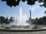 Vienna - Russian Memorial Statue Stock Photo