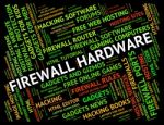 Firewall Hardware Means No Access And Apparatus Stock Photo