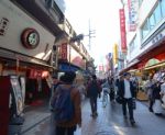 Tokyo, Japan - November 22 : Ameyoko Market In Ueno District Stock Photo