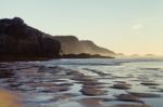 Beautiful Beach In Sagres Stock Photo