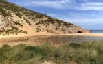 Beach Of Furnas In The Algarve Stock Photo