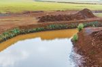 Canal In Ethiopia Stock Photo